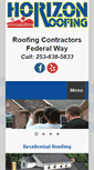 Mobile Screenshot of horizonroofing.com